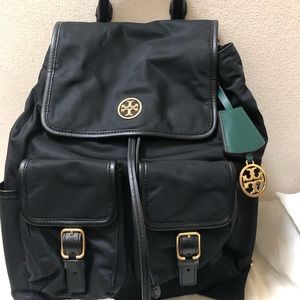 Tory burch backpack black